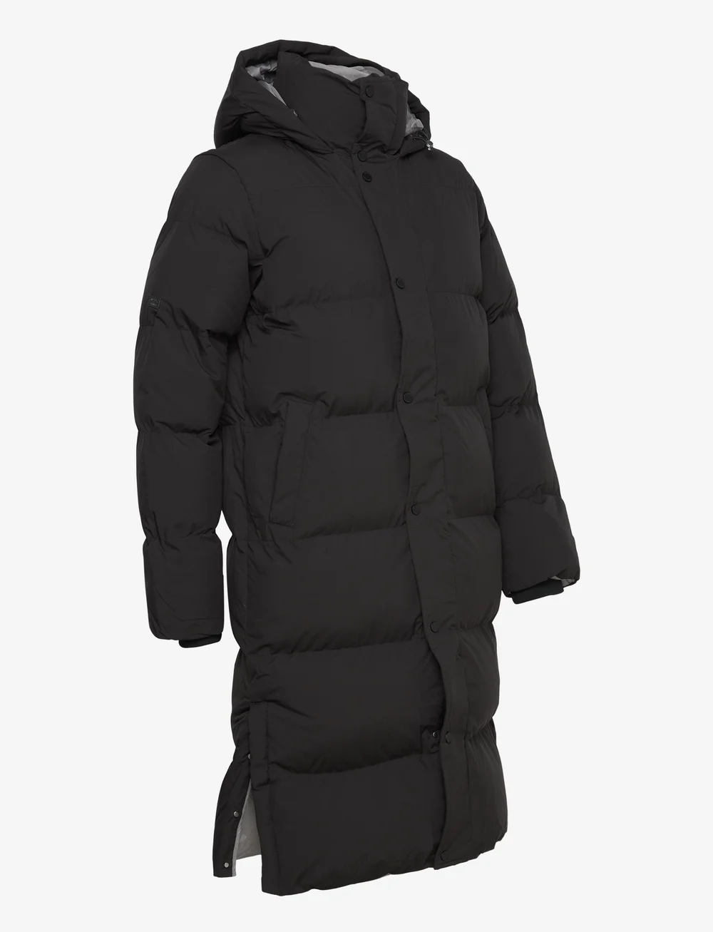 Superdry black top padded coat