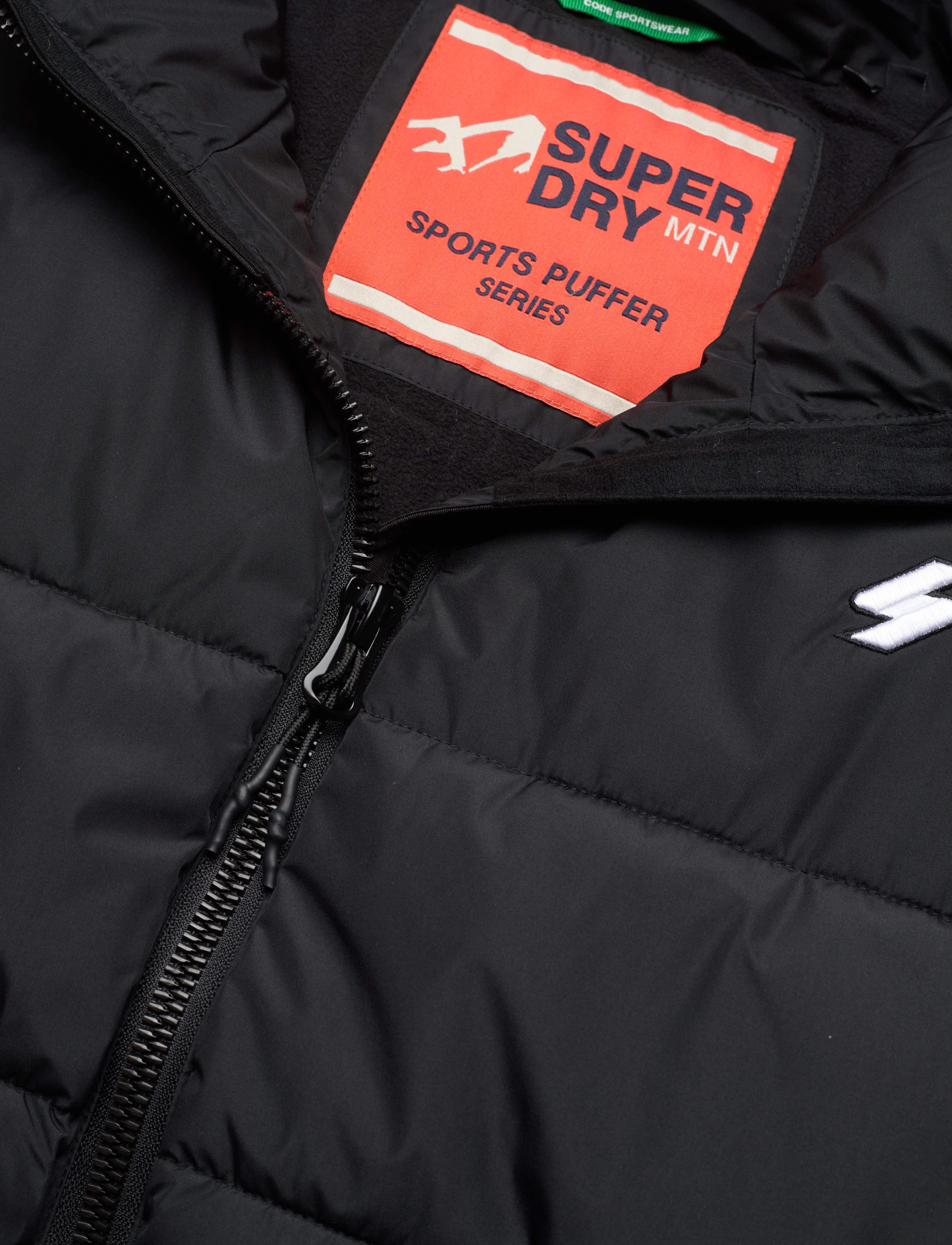 Superdry - SPORTS PUFFER GILET - black - 4