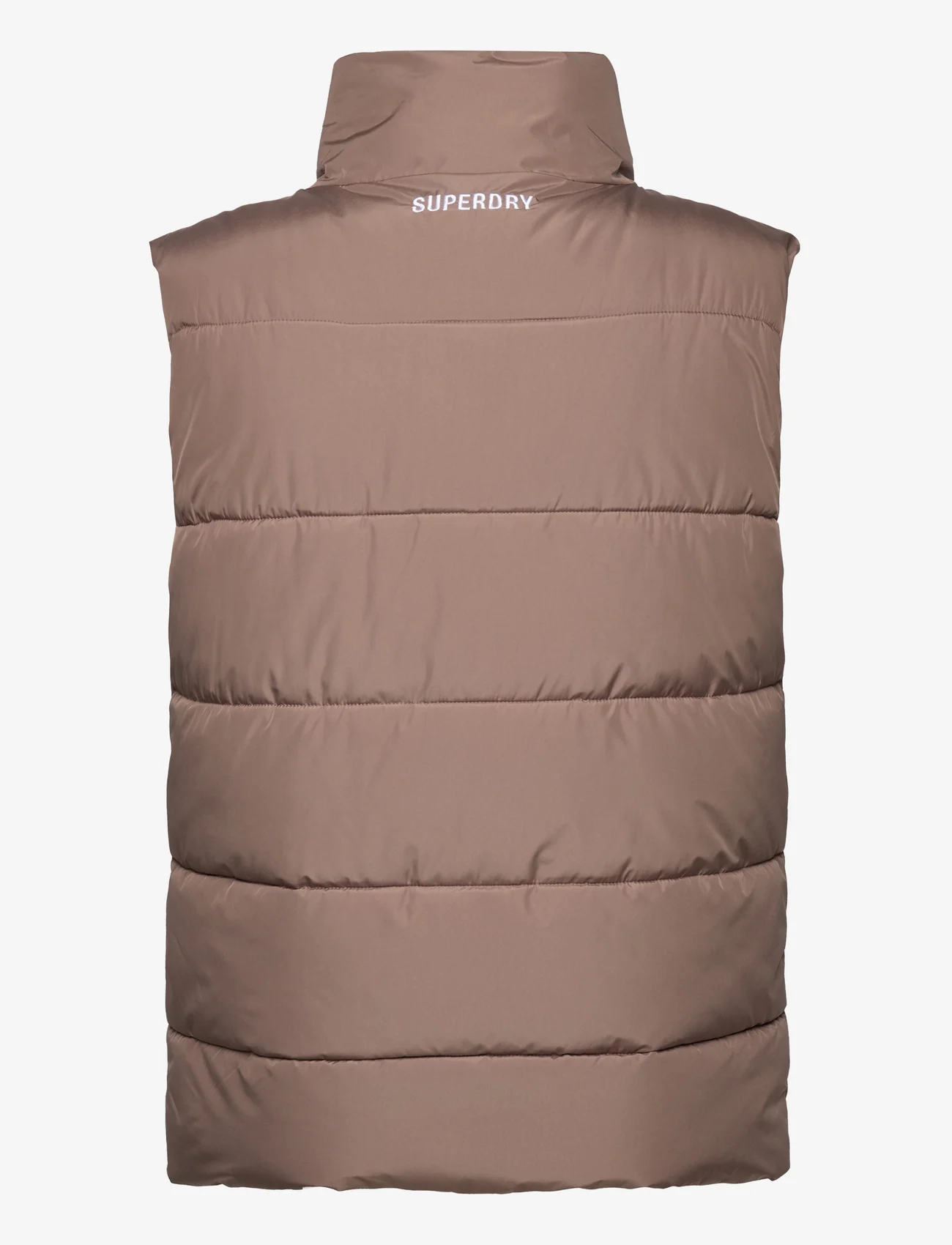 Superdry - SPORTS PUFFER GILET - vester - fossil brown - 1