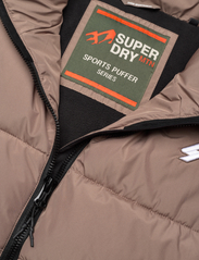 Superdry - SPORTS PUFFER GILET - vester - fossil brown - 4