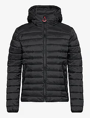 Superdry - HOODED FUJI SPORT PADDED JKT - winter jackets - black - 0