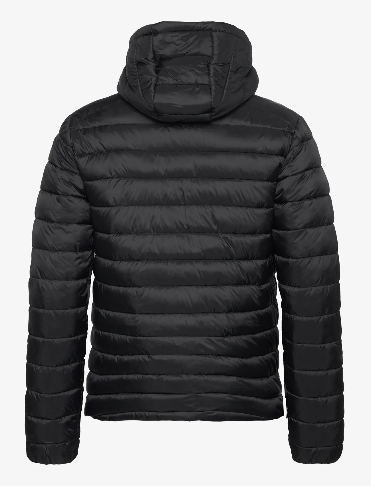 Superdry - HOODED FUJI SPORT PADDED JKT - winter jackets - black - 1