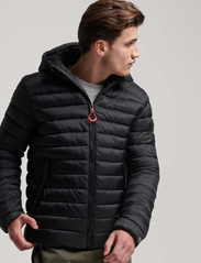Superdry - HOODED FUJI SPORT PADDED JKT - winter jackets - black - 2