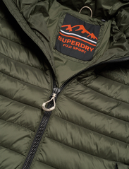 Superdry - HOODED FUJI SPORT PADDED JKT - winter jackets - dark moss green - 4