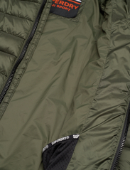 Superdry - HOODED FUJI SPORT PADDED JKT - winter jackets - dark moss green - 6