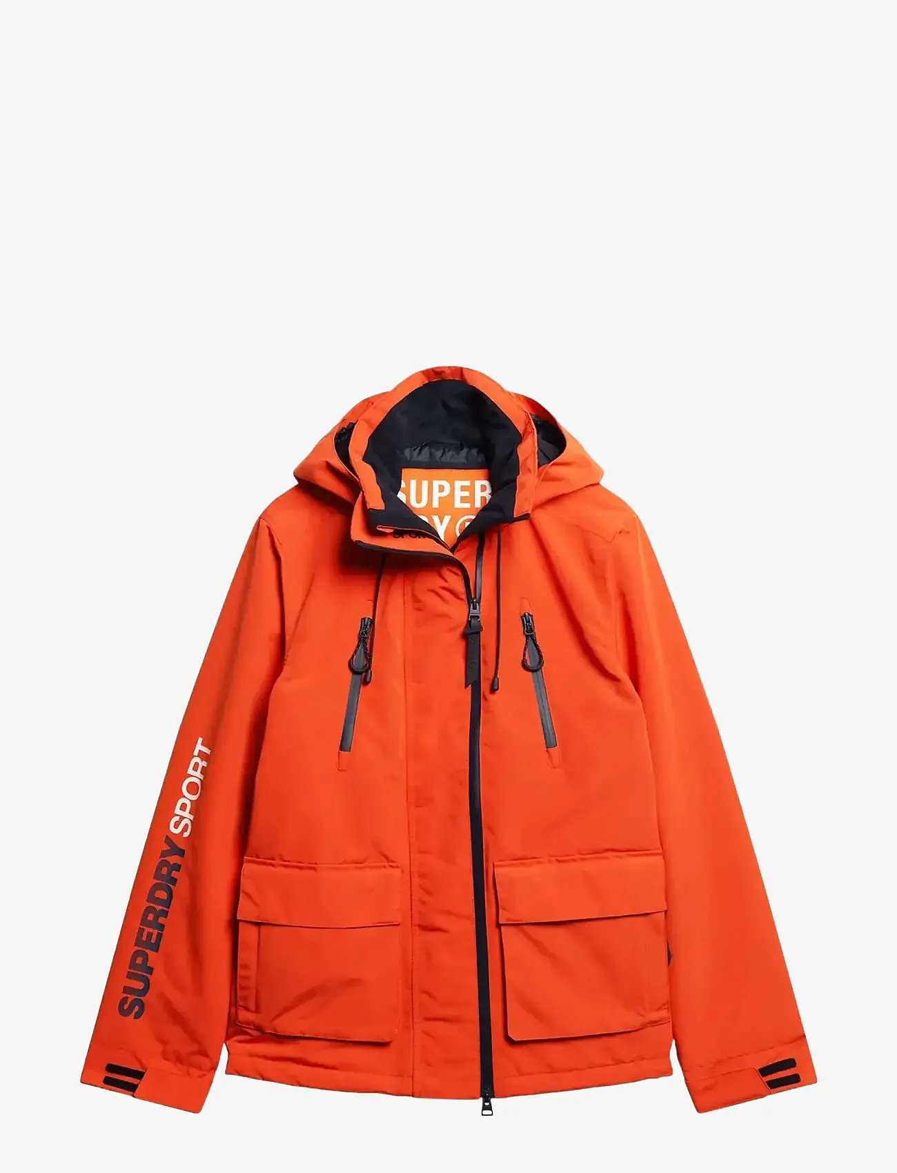 Superdry - HOODED ULTIMATE WINDBREAKER - vinterjackor - bold orange - 1