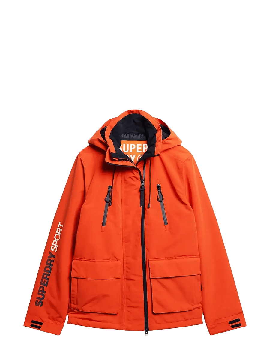 Superdry - HOODED ULTIMATE WINDBREAKER - sulejoped - bold orange - 1