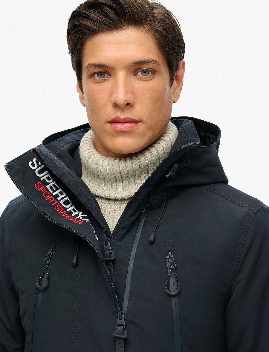 Superdry - HOODED ULTIMATE WINDBREAKER - sulejoped - eclipse navy - 2