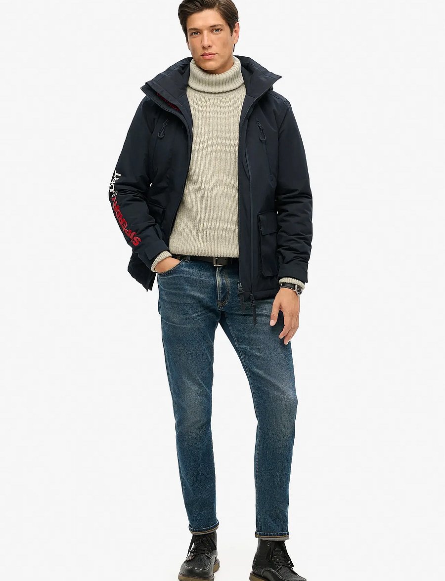 Superdry - HOODED ULTIMATE WINDBREAKER - sulejoped - eclipse navy - 3