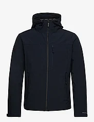 Superdry - HOODED SOFT SHELL JACKET - eclipse navy - 0