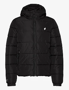 HOODED SPORTS PUFFR JACKET, Superdry