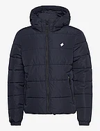 HOODED SPORTS PUFFR JACKET - ECLIPSE NAVY