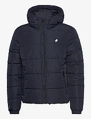 Superdry - HOODED SPORTS PUFFR JACKET - winter jackets - eclipse navy - 0