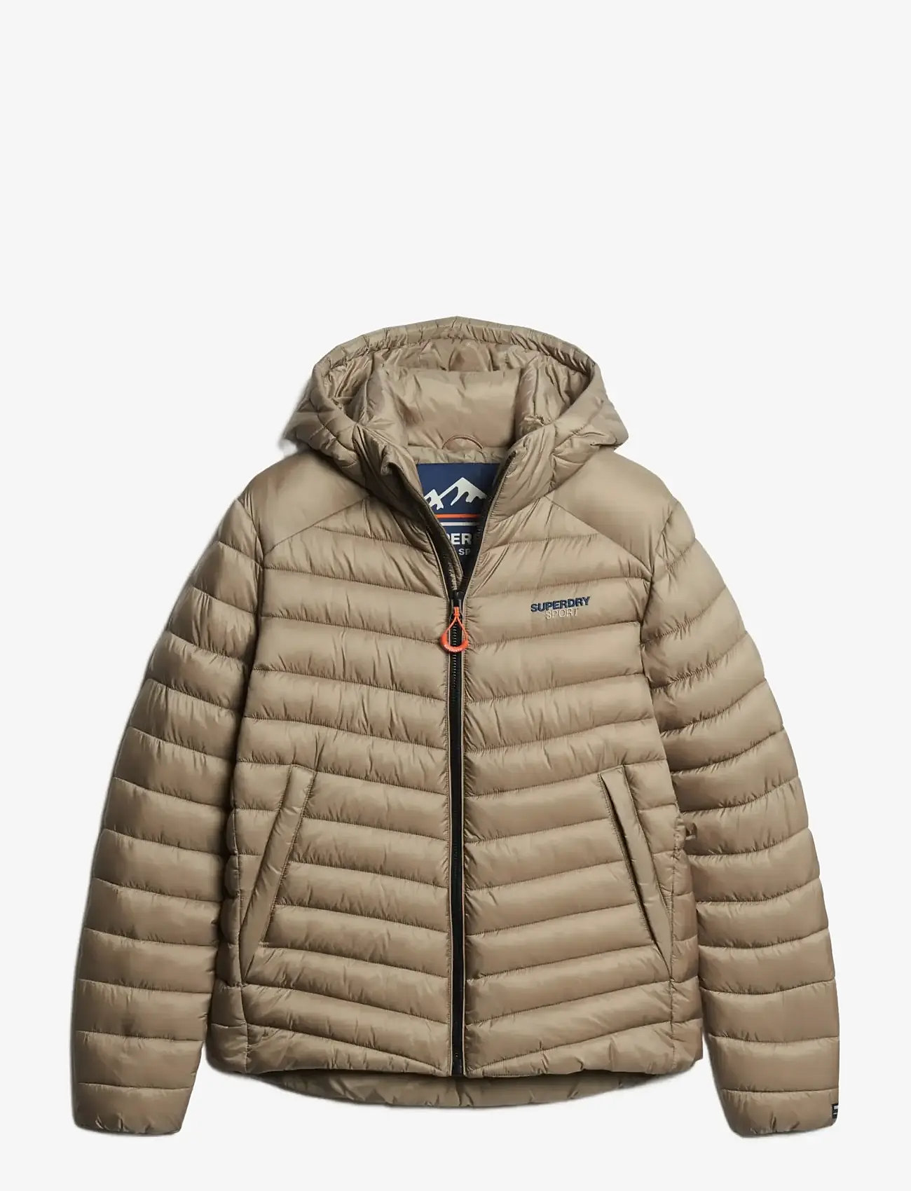 Superdry - HOODED FUJI PADDED JACKET - winterjacken - deep beige - 1