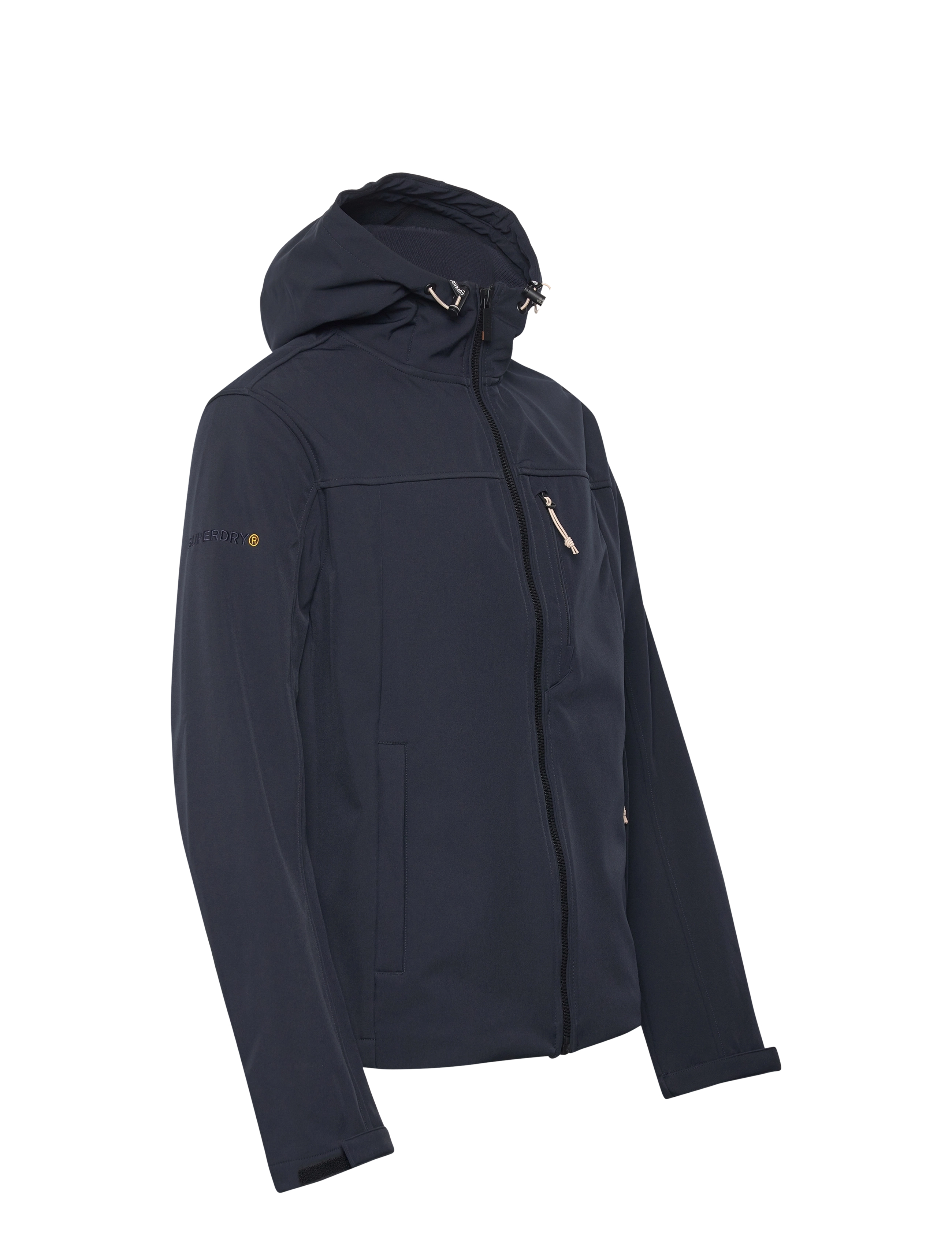 Superdry - HOODED SOFT SHELL TREKKER JKT - eclipse navy - 3