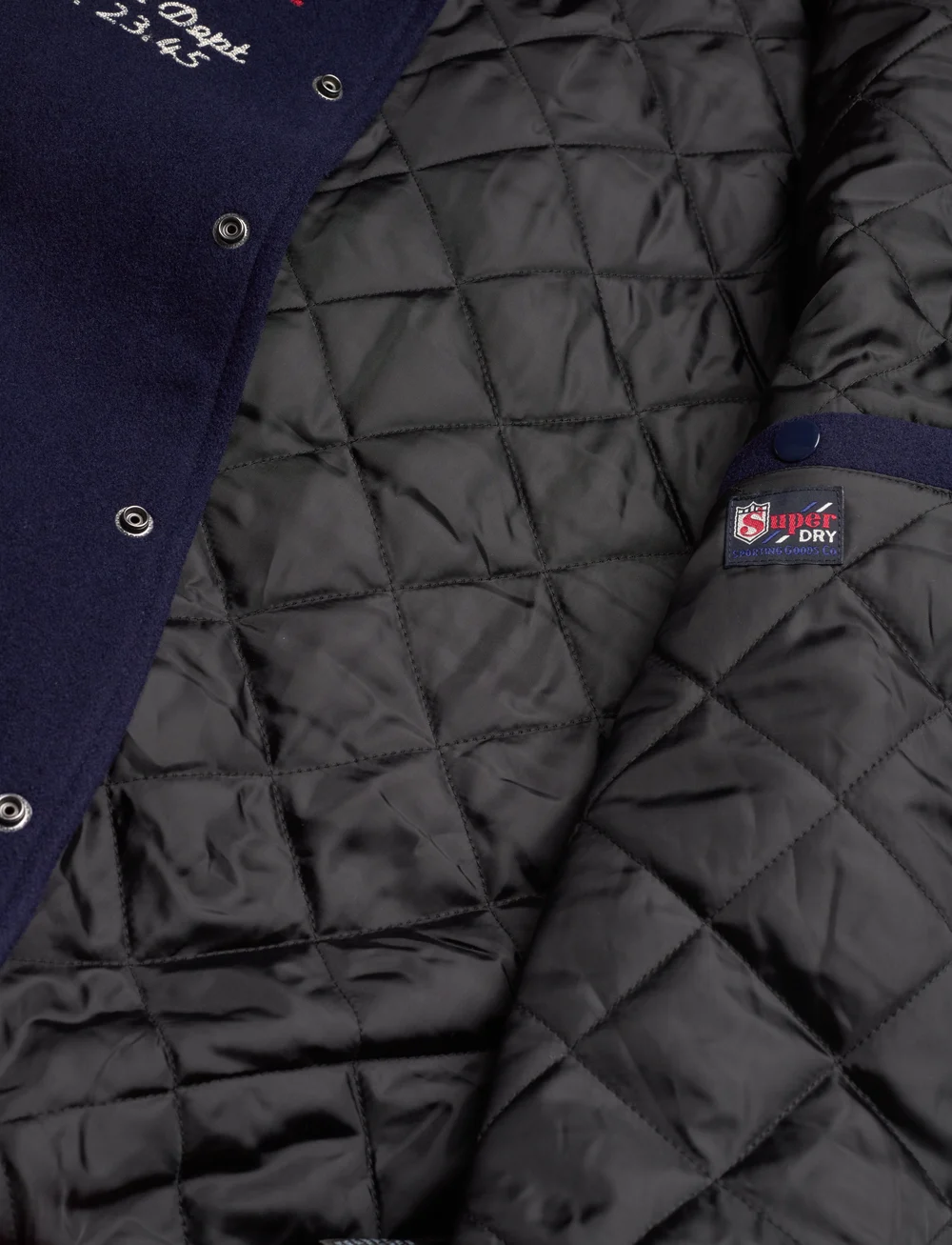 Superdry double 2025 atlantic jacket navy