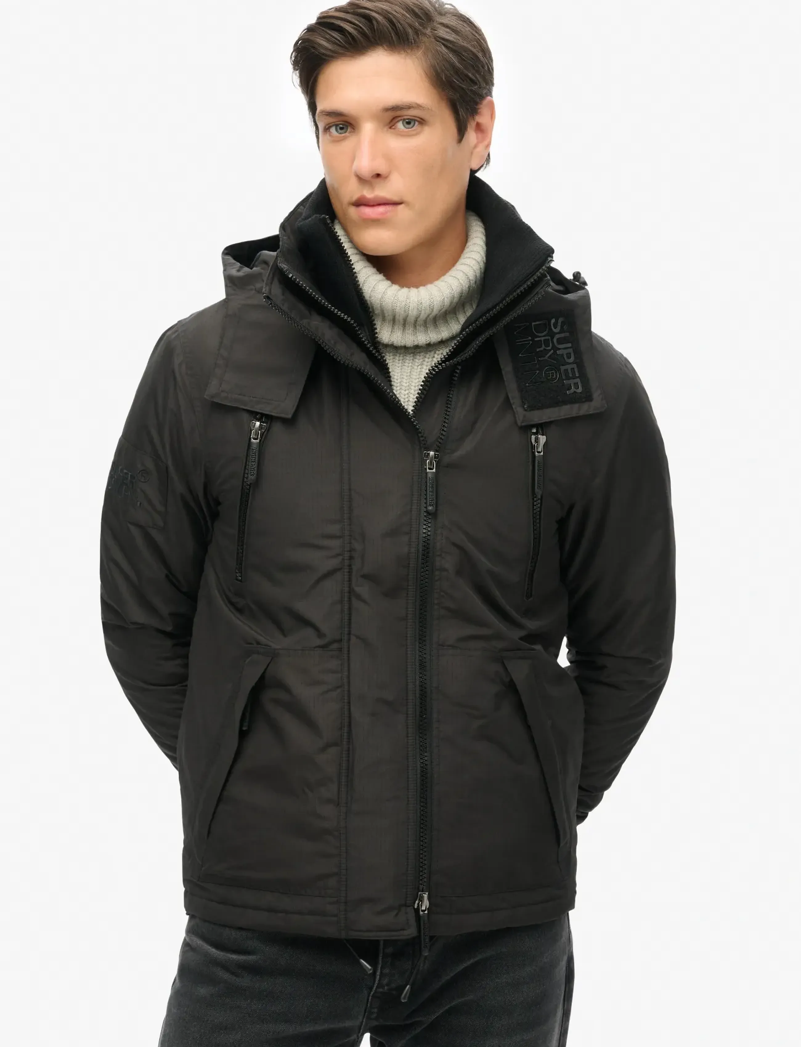 Superdry - MOUNTAIN WINDCHEATER - light jackets - black - 5