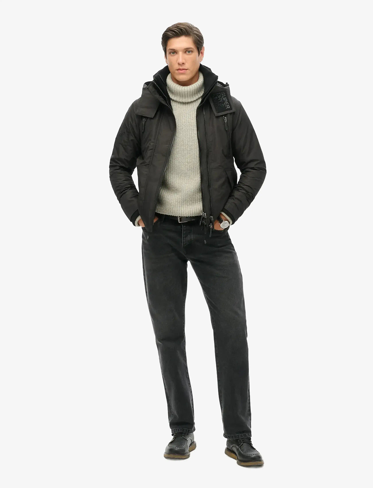 Superdry - MOUNTAIN WINDCHEATER - vindjakker - black - 4