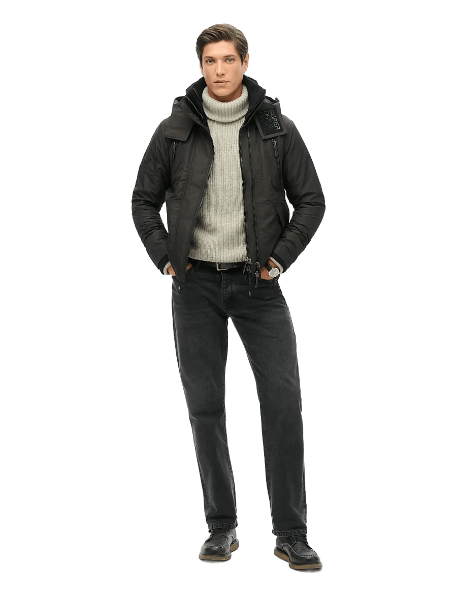 Superdry - MOUNTAIN WINDCHEATER - friluftsjackor - black - 4