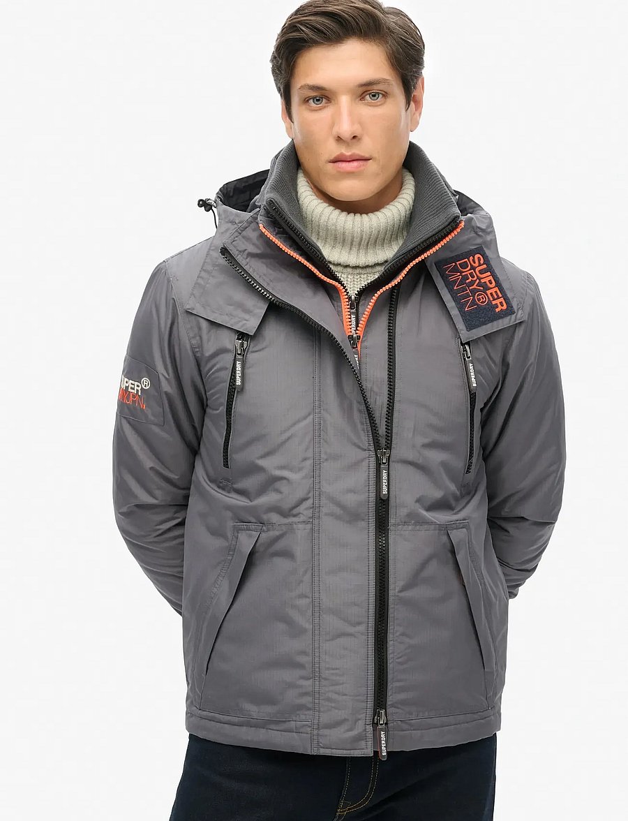 Superdry - MOUNTAIN WINDCHEATER - outdoor jacken - charcoal - 5