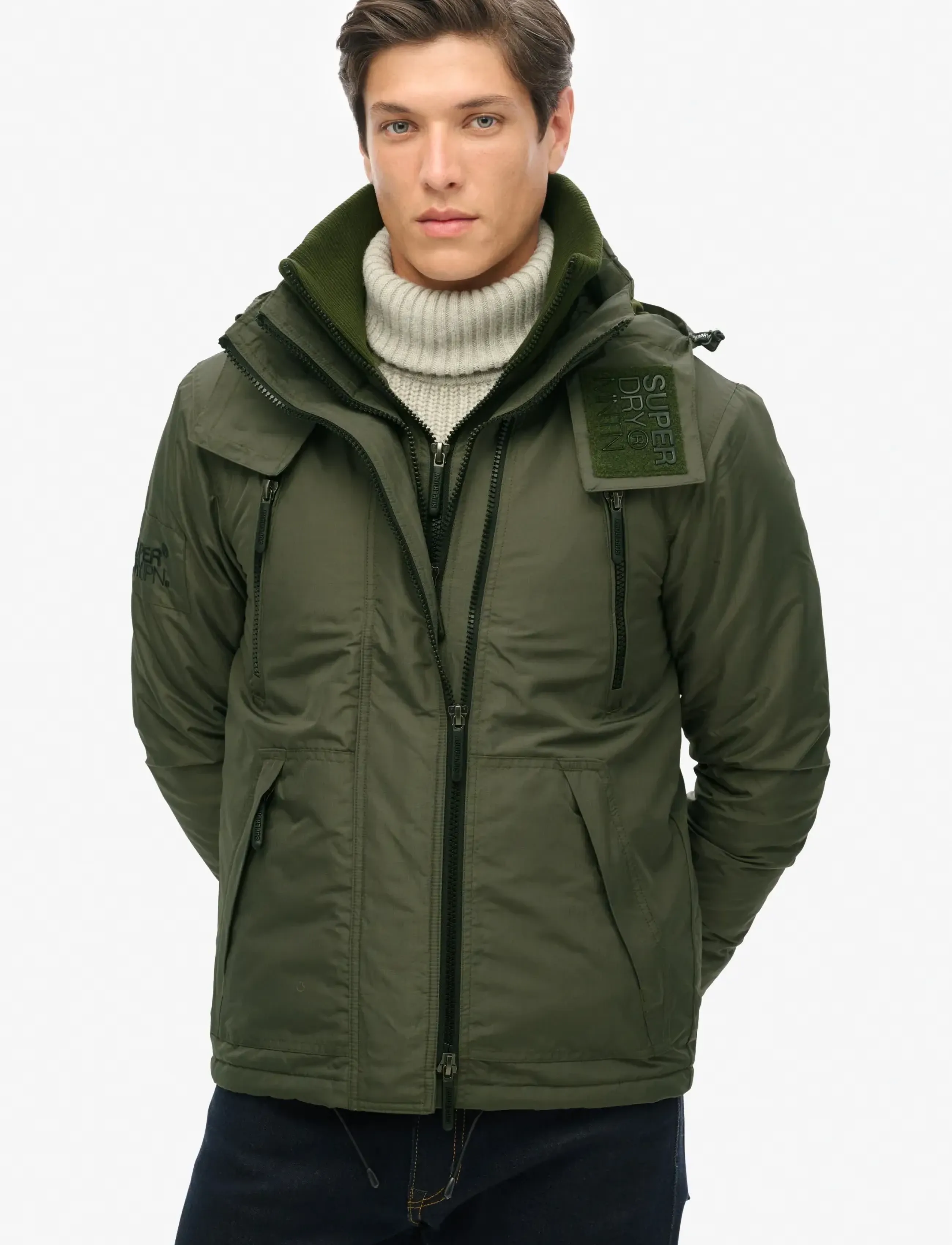 Superdry - MOUNTAIN WINDCHEATER - friluftsjackor - surplus goods olive - 3