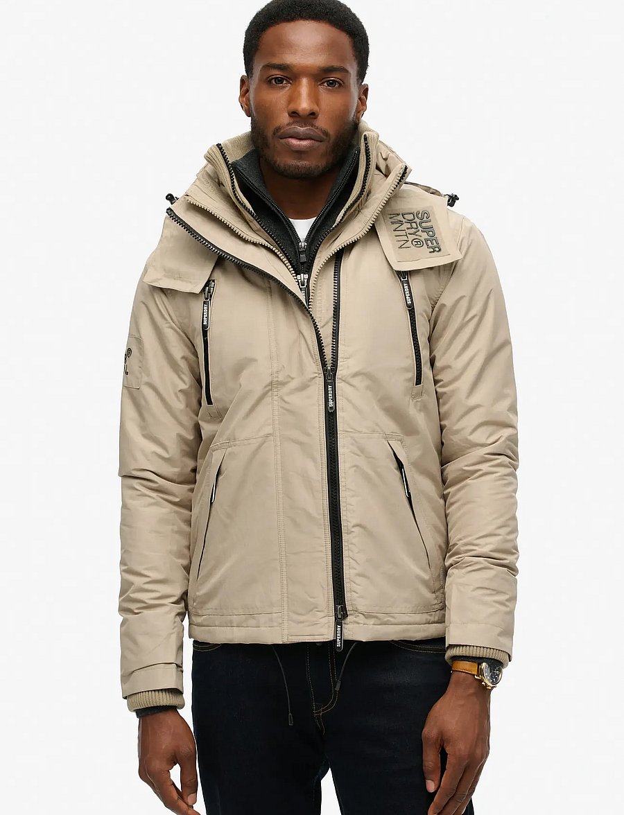 Superdry - MOUNTAIN WINDCHEATER - friluftsjakker - winter twig beige - 3