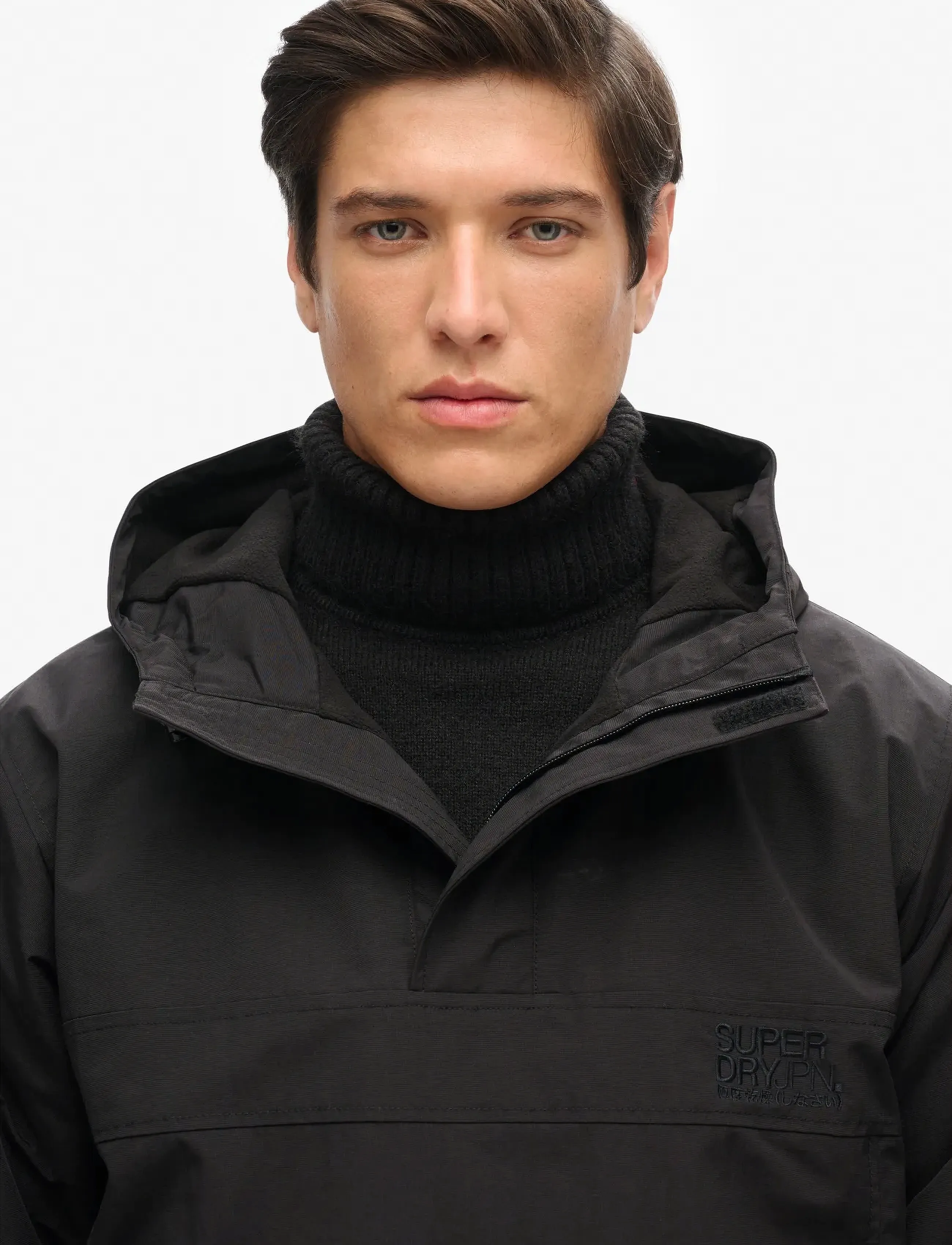Superdry - SURPLUS OVERHEAD JACKET - jet black - 3
