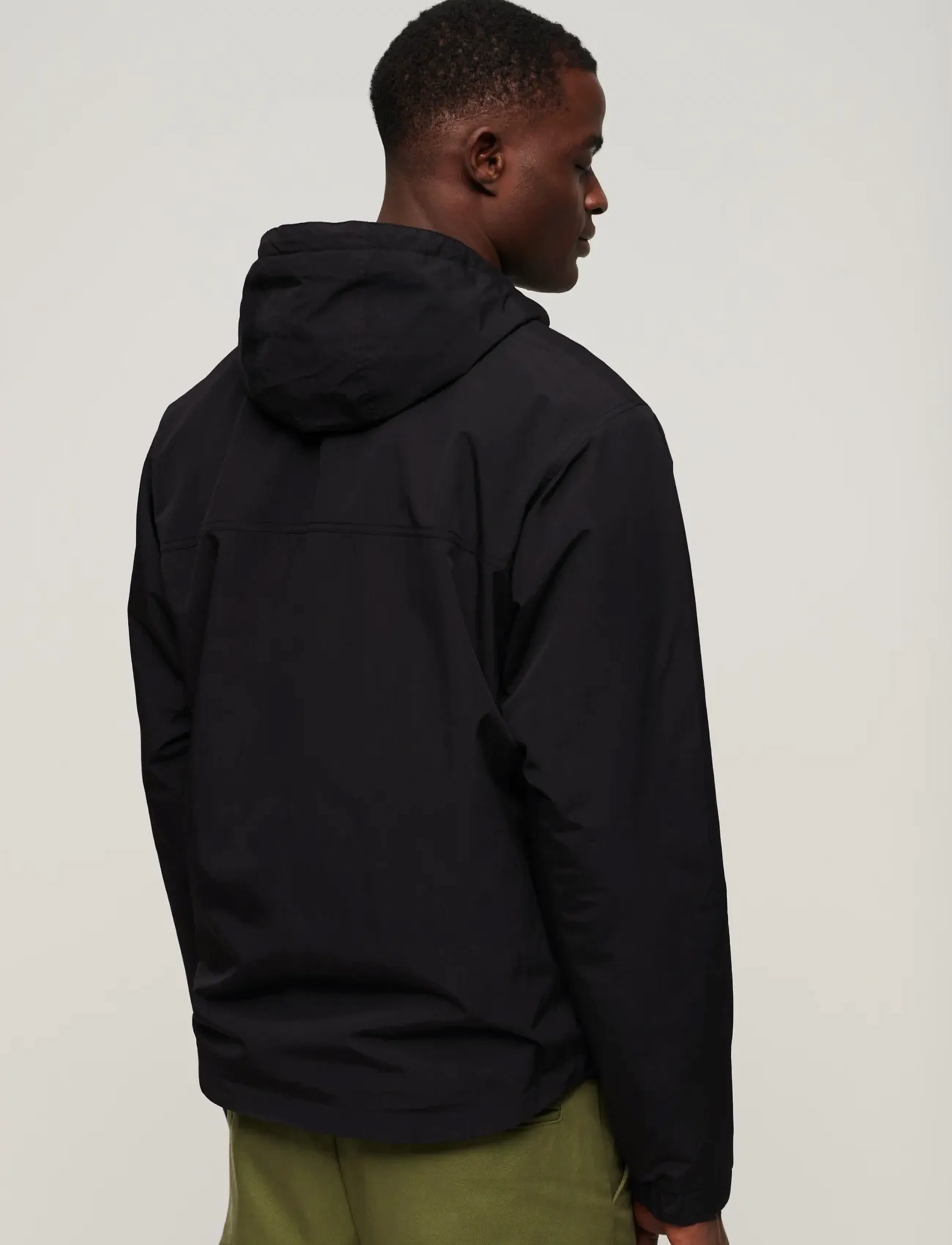 Superdry - SURPLUS OVERHEAD JACKET - jet black - 4