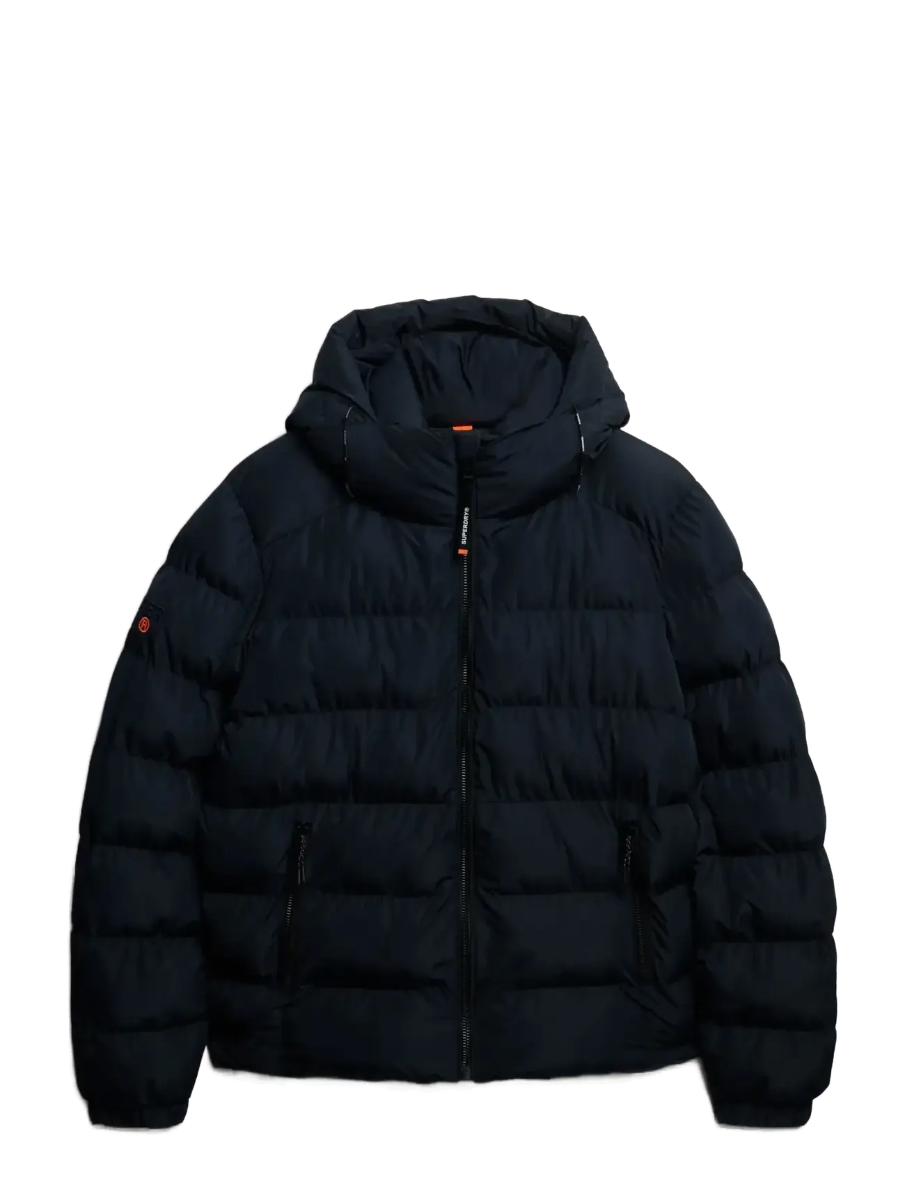 Superdry HOODED SPORTS PUFFER JACKET - Vaatteet - ECLIPSE NAVY/ECLIPSE NAVY / navy