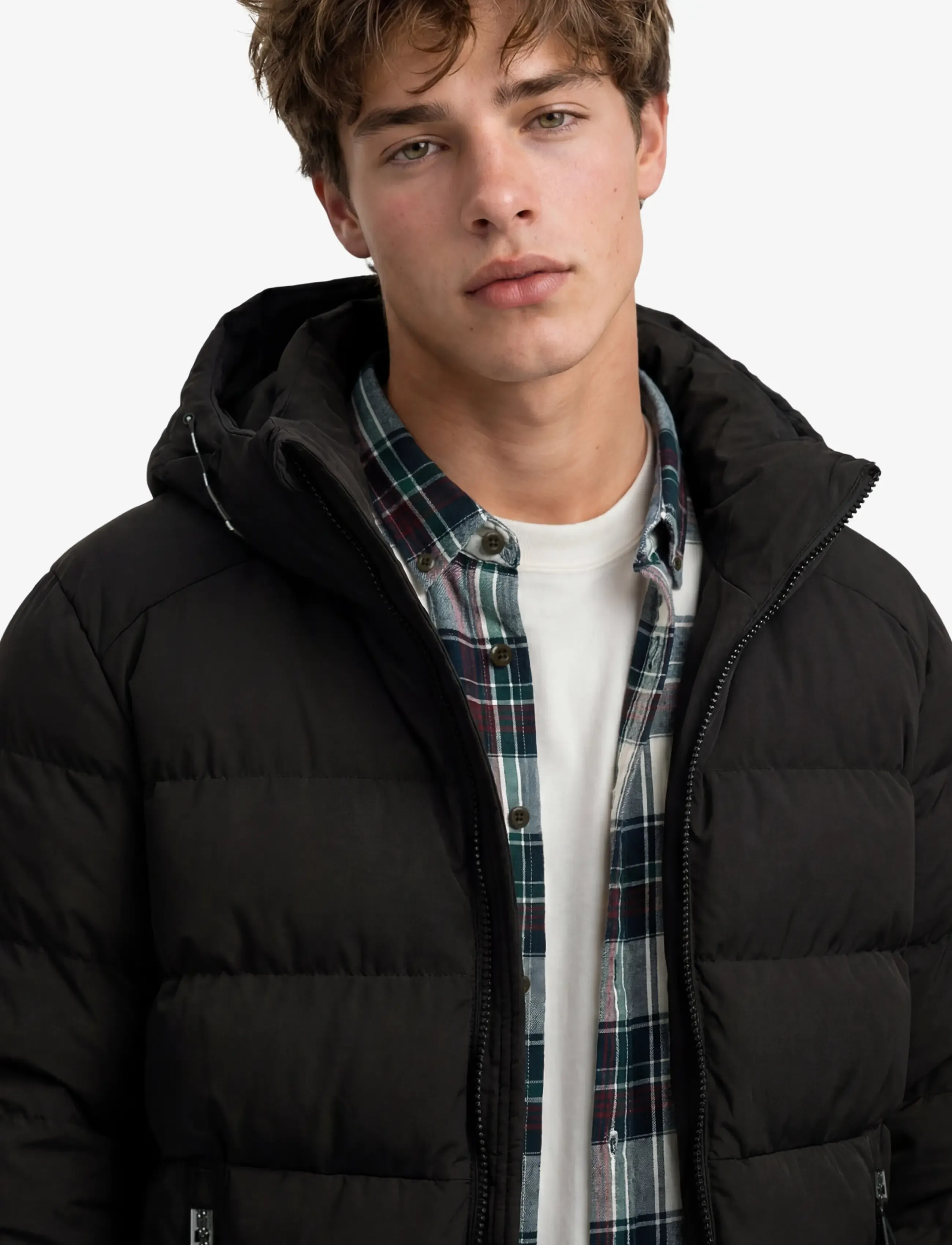 Superdry - HOODED SPORTS PUFFER JACKET - sulejoped - black/black - 4