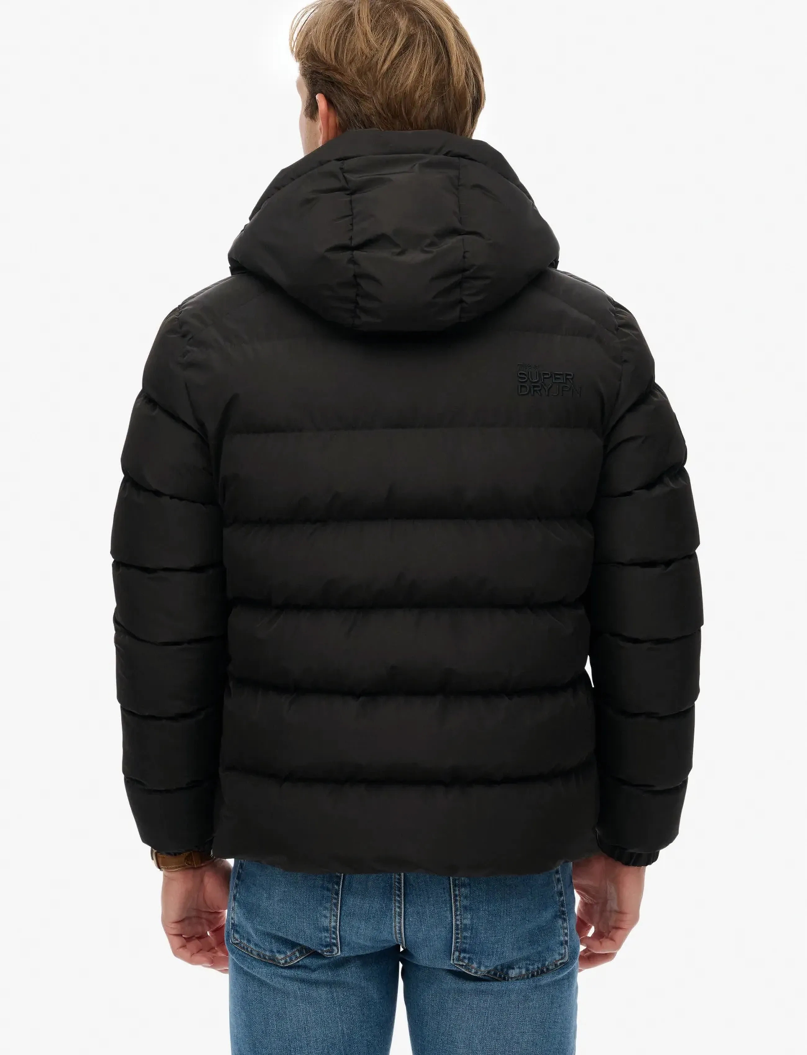 Superdry Hooded Sports Puffer Jacket dunjackor herr – bild 10