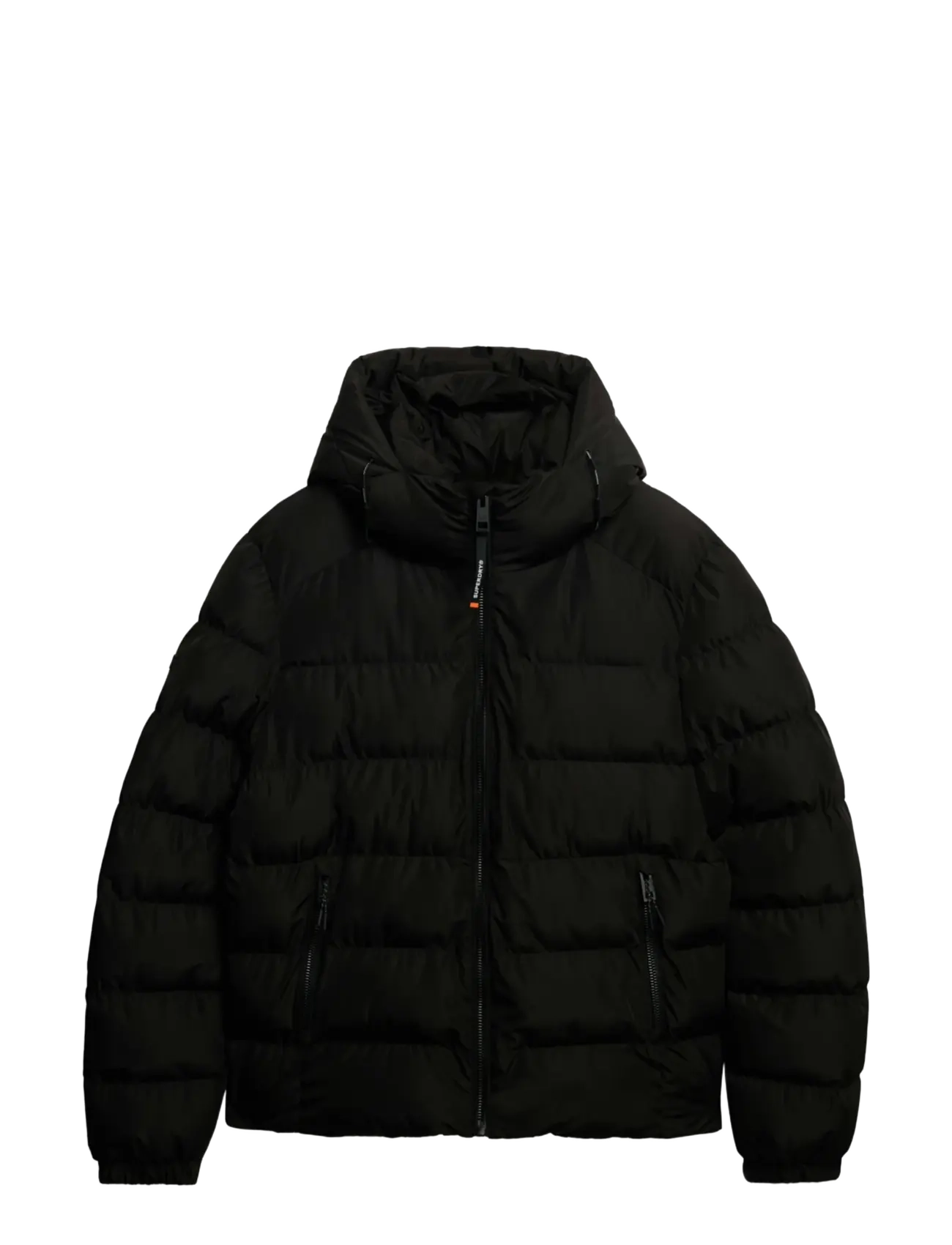 Superdry - HOODED SPORTS PUFFER JACKET - padded jackets - black/black - 3