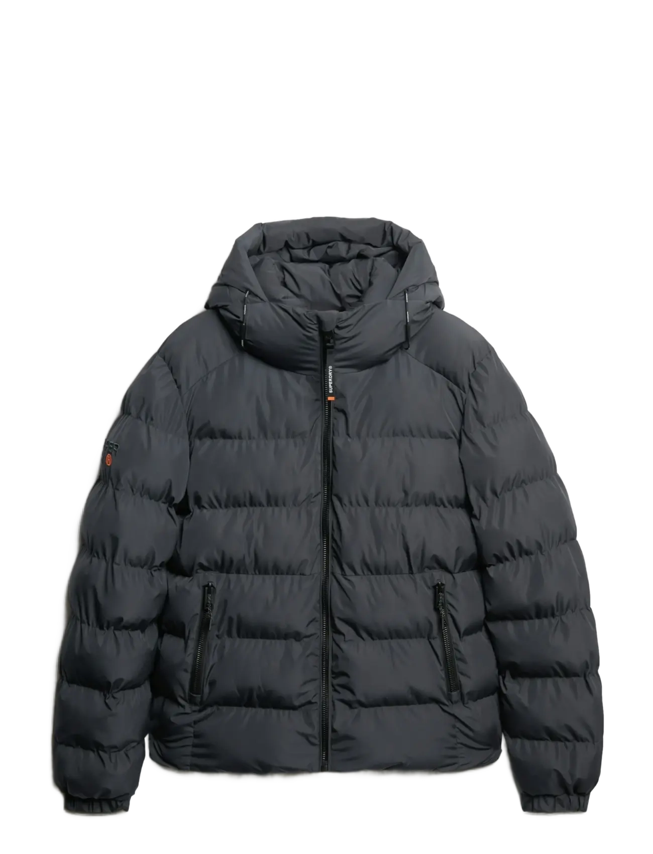 Superdry - HOODED SPORTS PUFFER JACKET - daunenjacken - ebony/ebony - 3