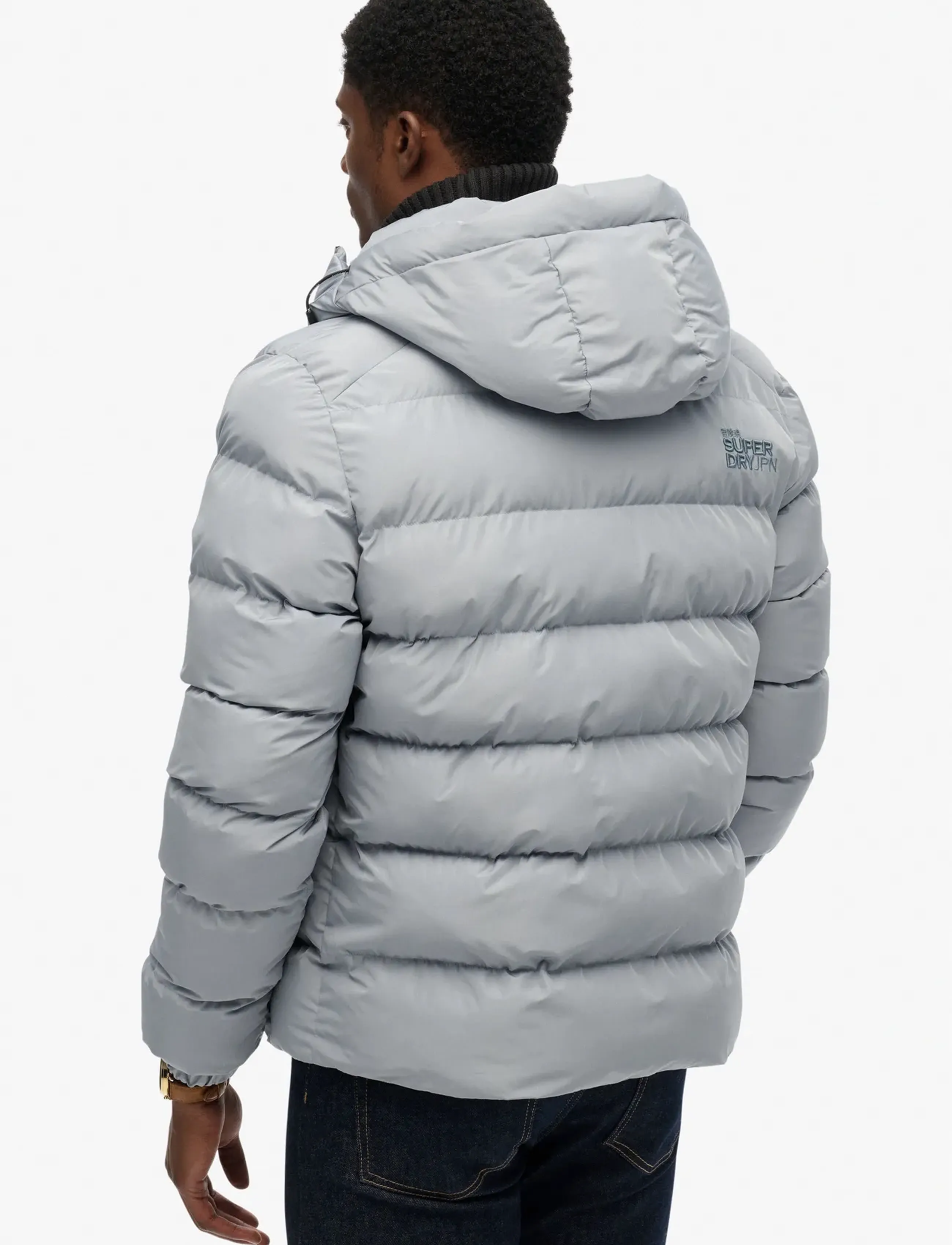 Superdry Hooded Sports Puffer Jacket dunjackor herr – bild 9