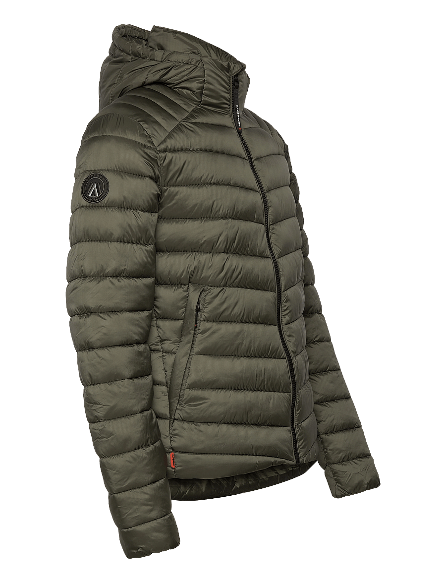 Superdry - HOODED FUJI SPORT PADDED JKT - frühlingsjacken - army khaki - 3