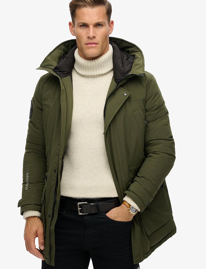 Sports Puffer Jacket Superdry Jacke Männer Sports Puffer Superdry