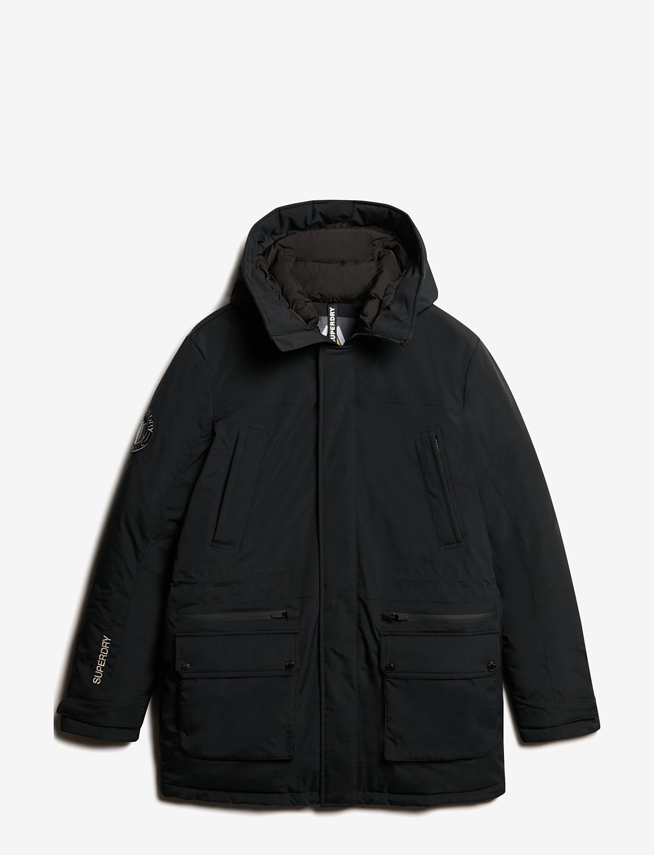 Superdry - CITY PADDED PARKA JACKET - vinterjackor - black - 1