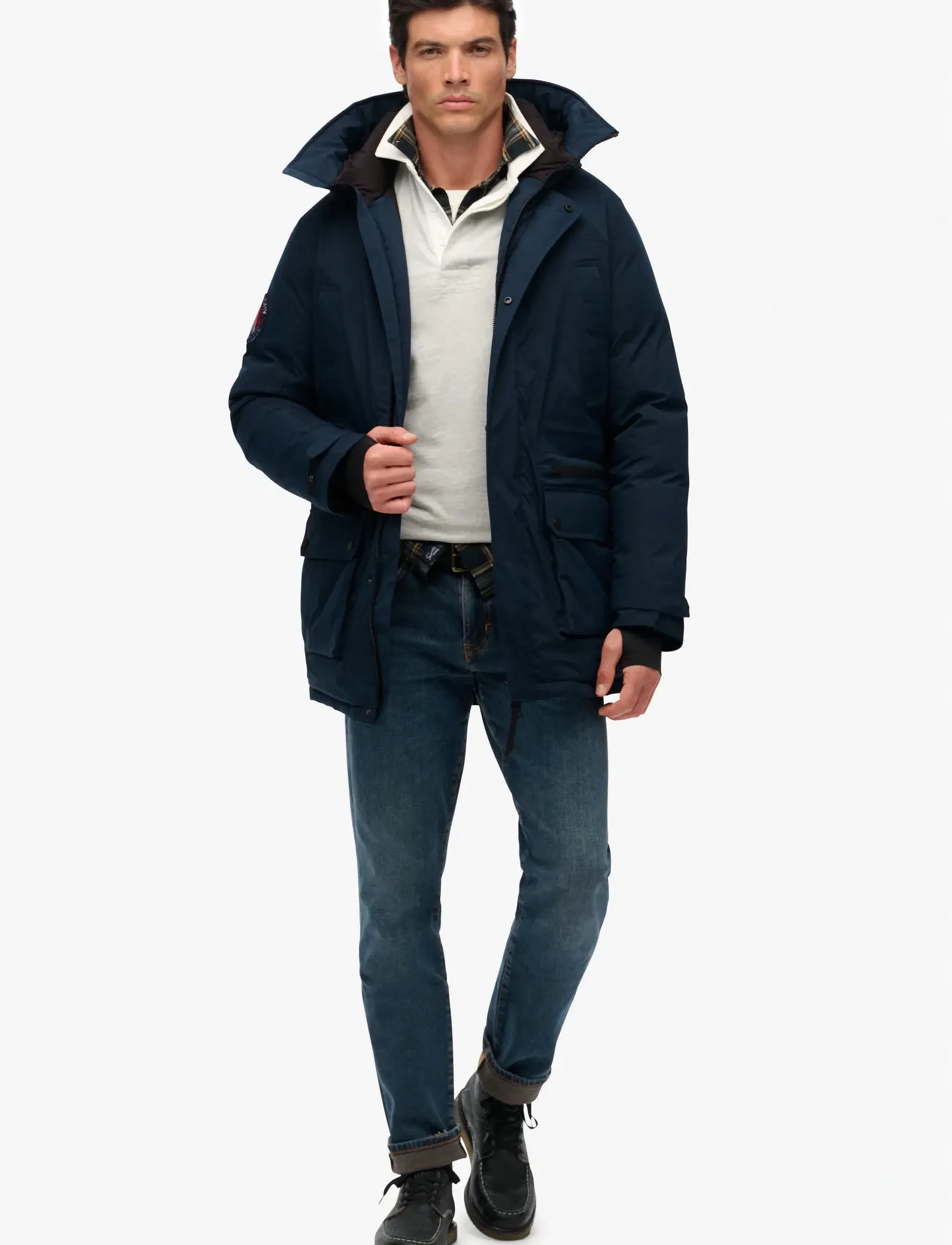 Superdry - CITY PADDED PARKA JACKET - parkas - midnight navy - 5