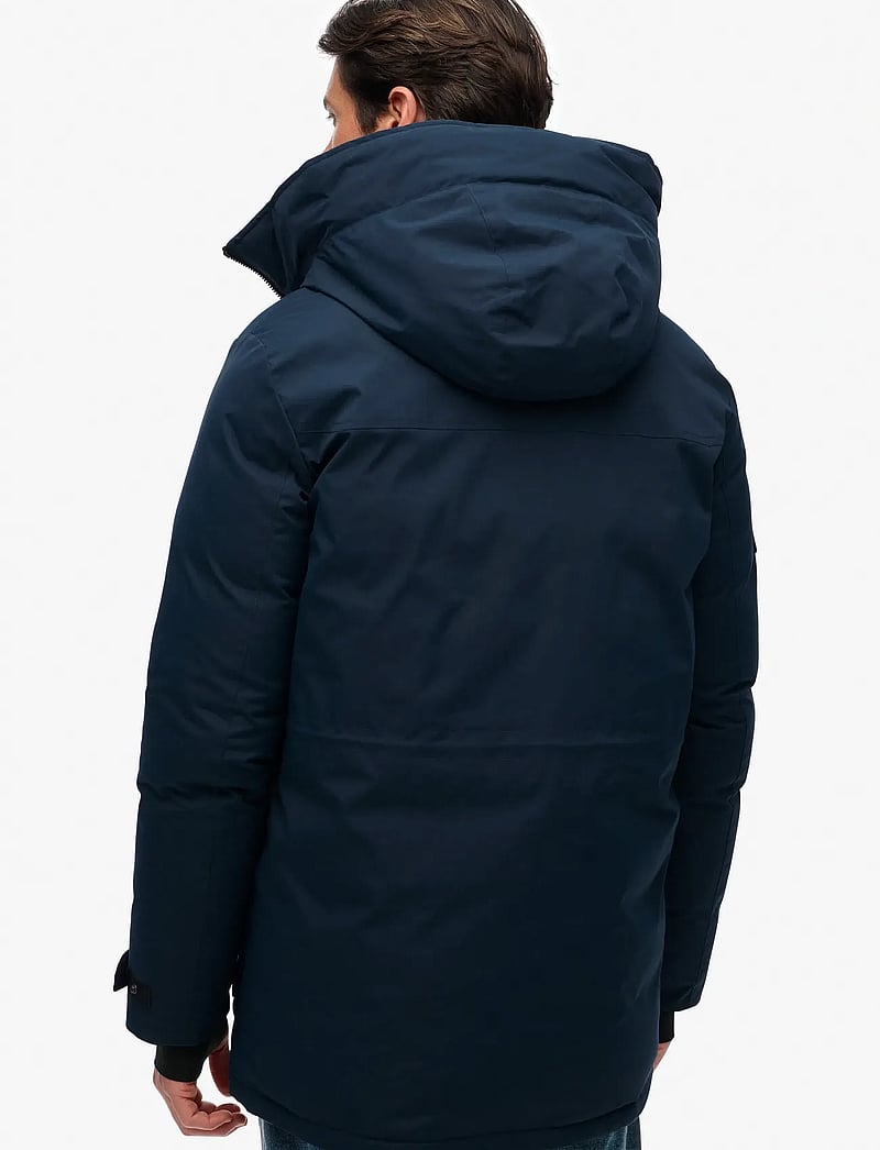 Superdry Men's Mountain Padded Parka, Black, M Superdry Men's Mountain Padded Parka, Black, M