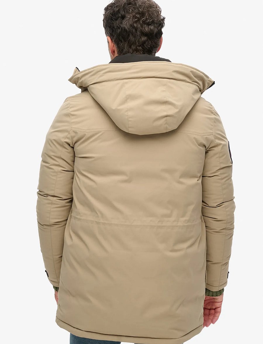 Superdry - CITY PADDED PARKA JACKET - vinterjakker - timber wolf brown - 2