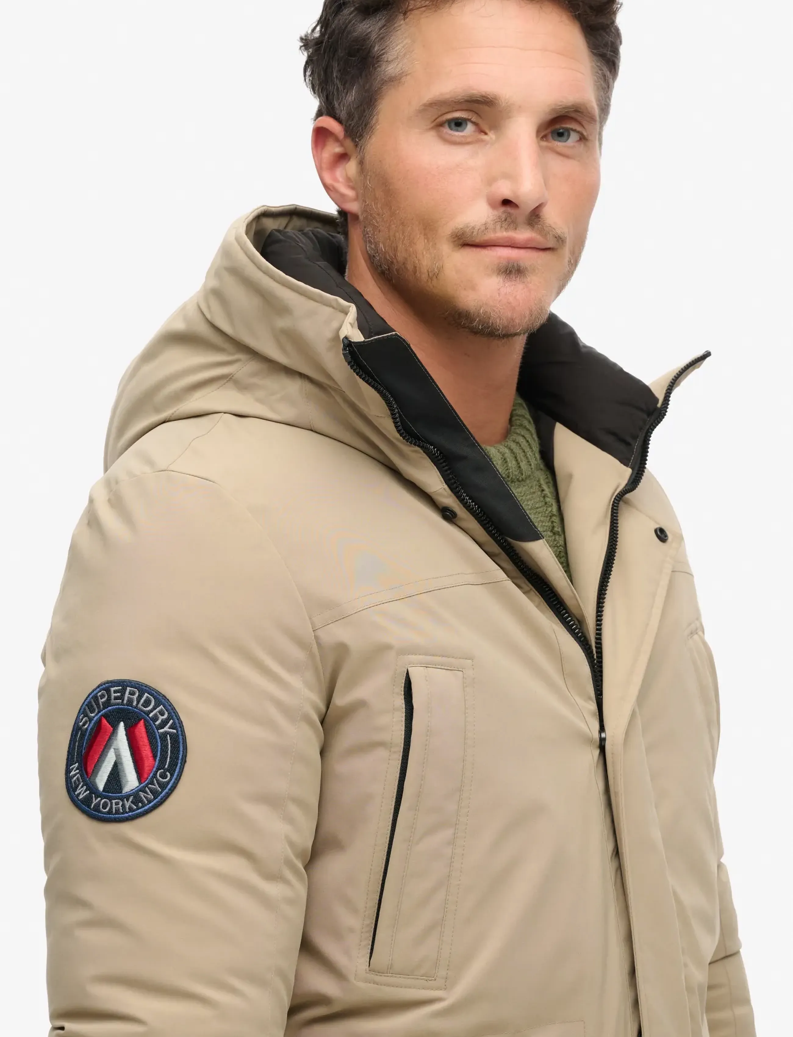 Superdry - CITY PADDED PARKA JACKET - vinterjakker - timber wolf brown - 3