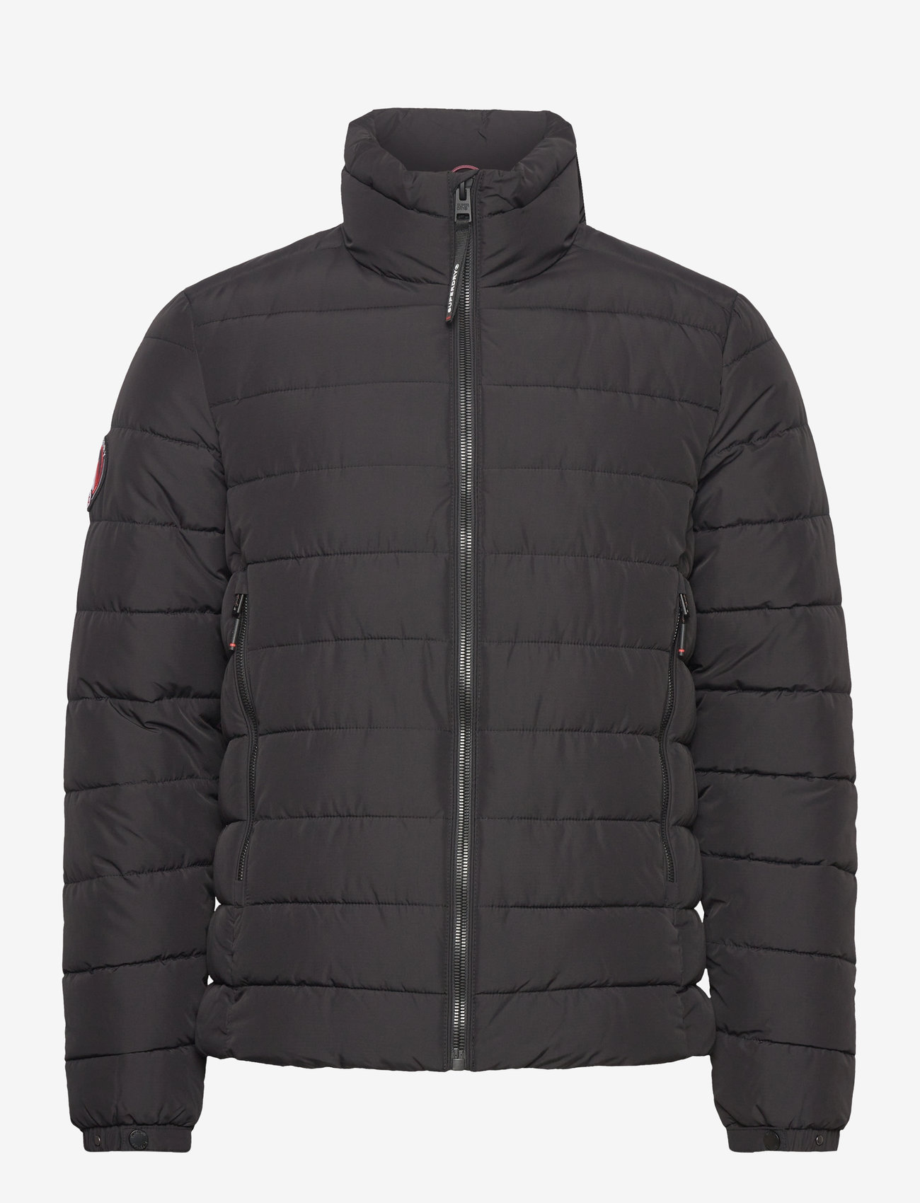 Superdry - FUJI EMB PADDED JACKET - winterjacken - black - 1