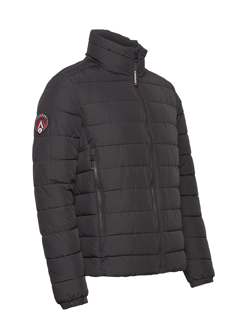 Superdry - FUJI EMB PADDED JACKET - winterjacken - black - 3
