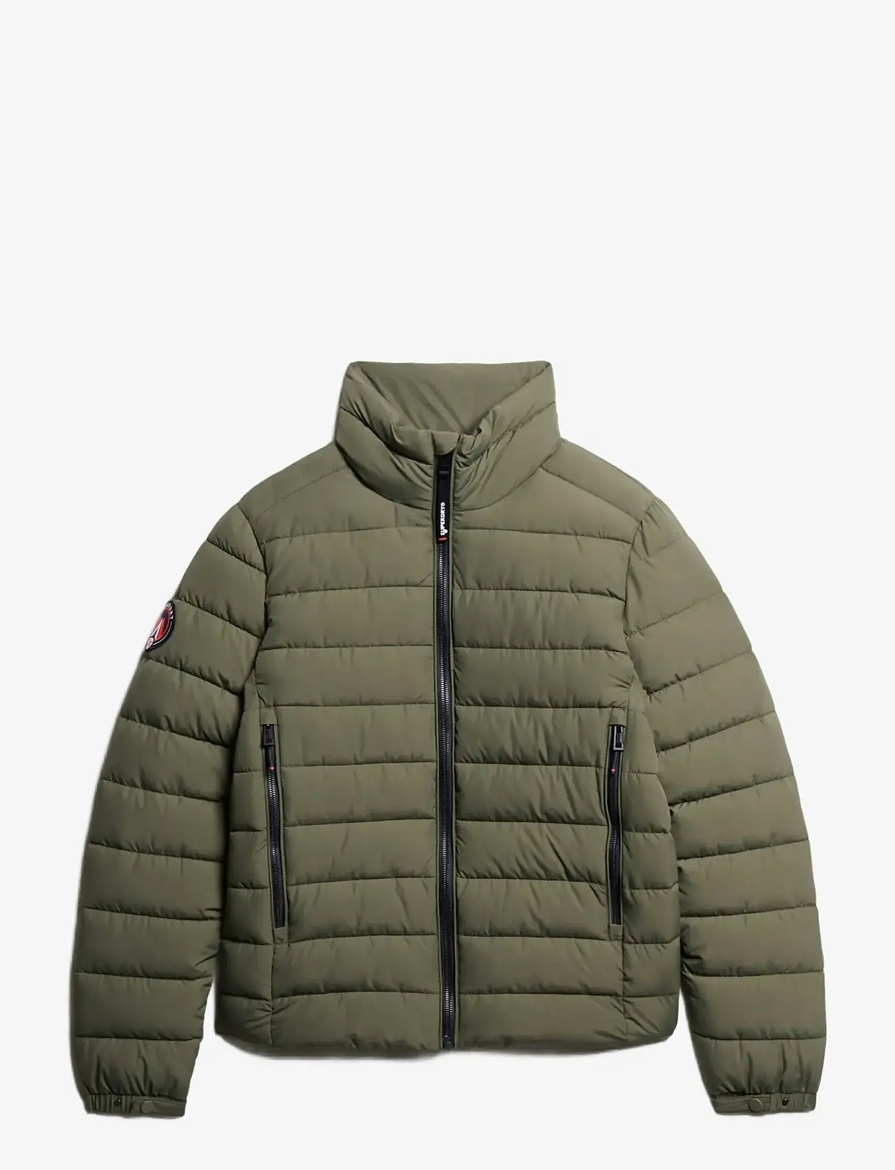 Superdry - FUJI EMB PADDED JACKET - kurtki puchowe - dusty olive green - 1