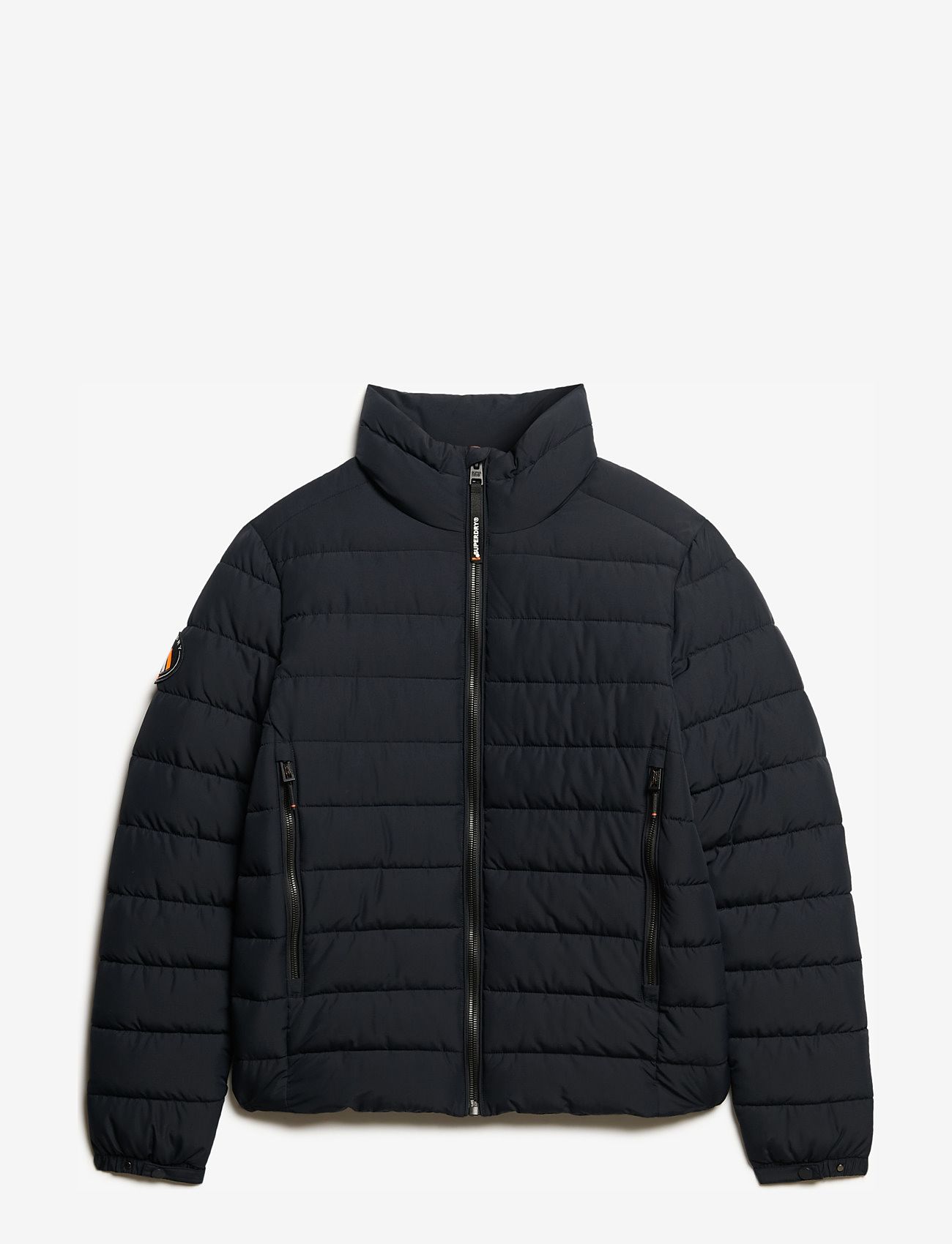 Superdry - FUJI EMB PADDED JACKET - efterårsjakker - eclipse navy - 0