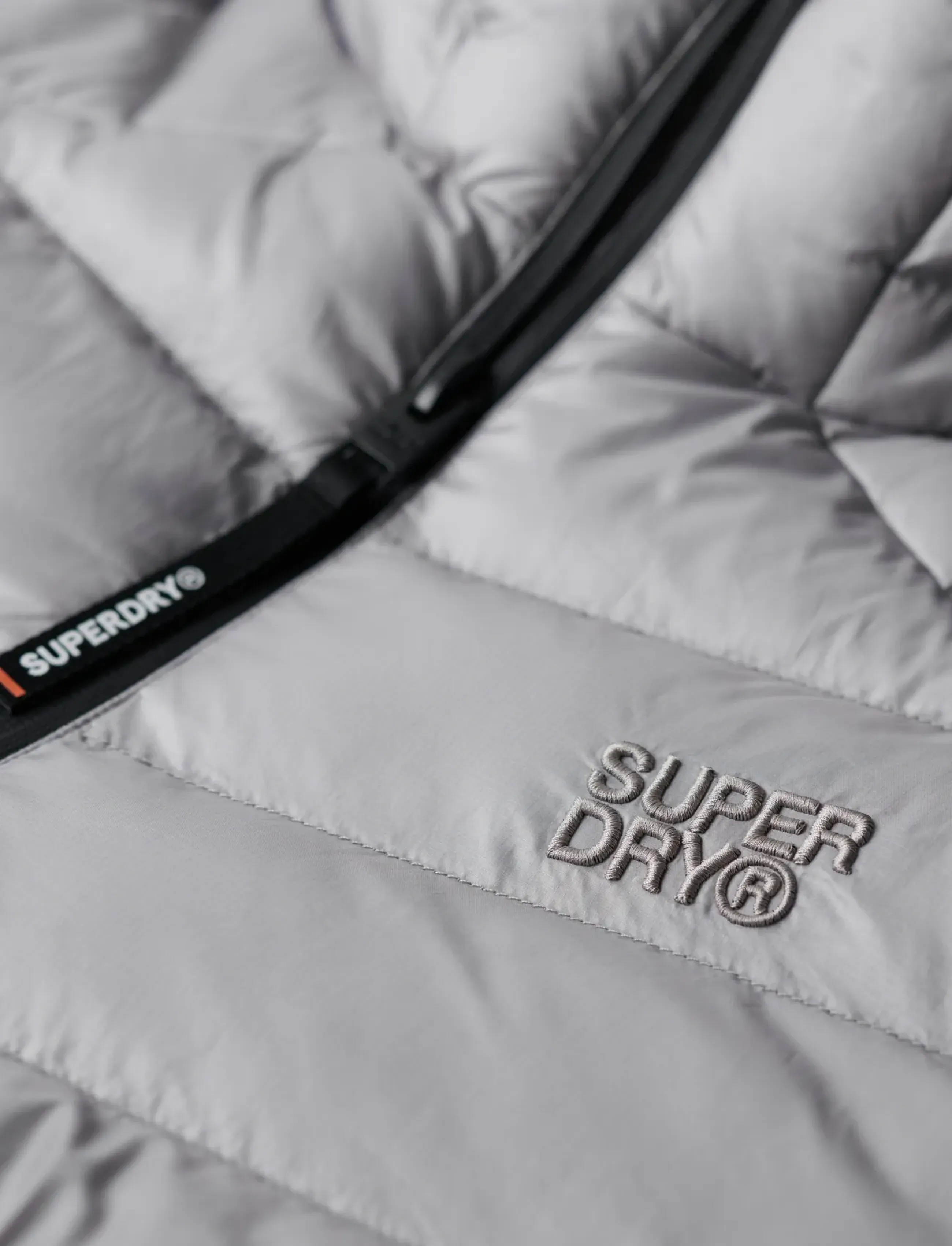 Superdry - STORM KNIT HYBRID PADDED JKT - grey marl - 4