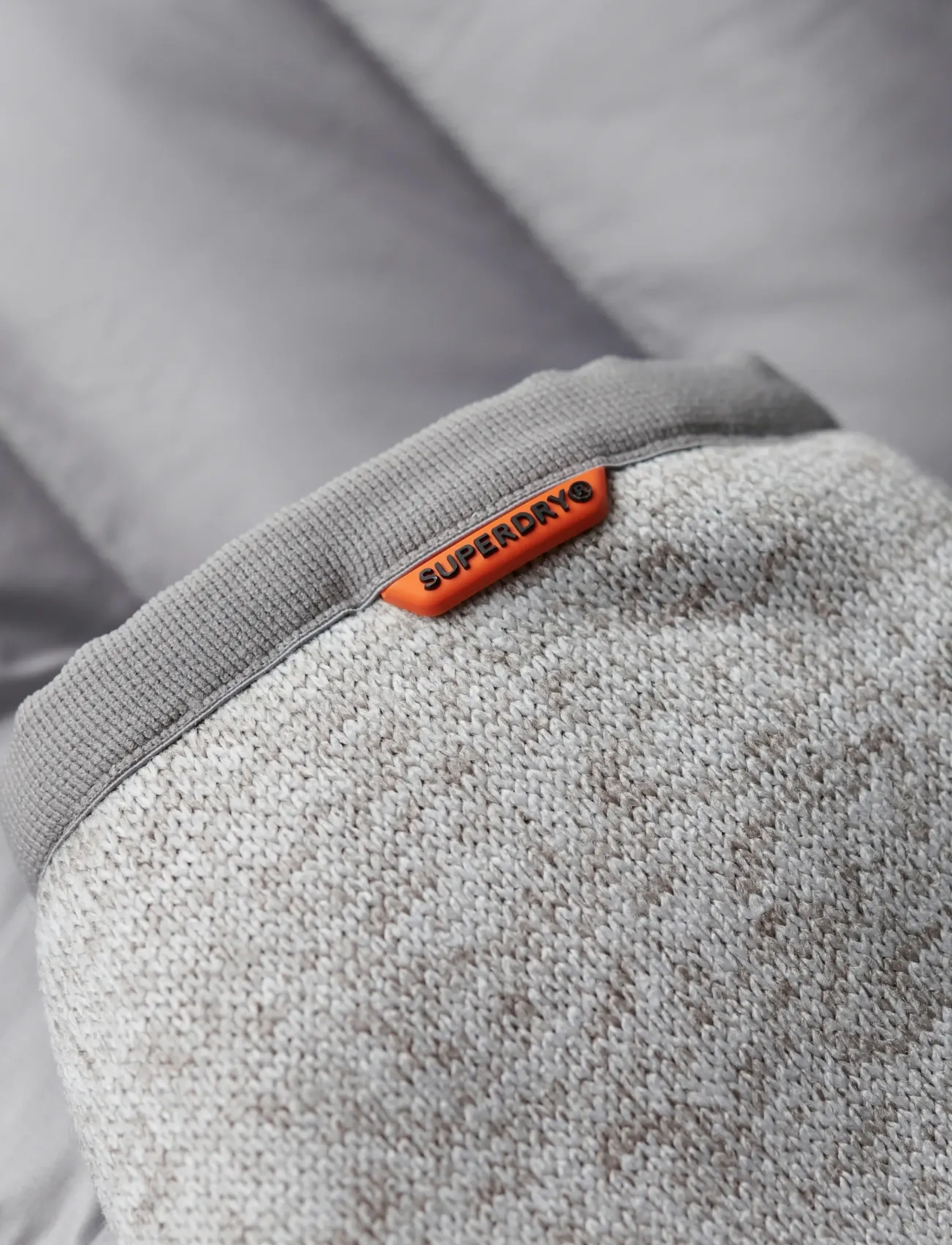 Superdry - STORM KNIT HYBRID PADDED JKT - grey marl - 5