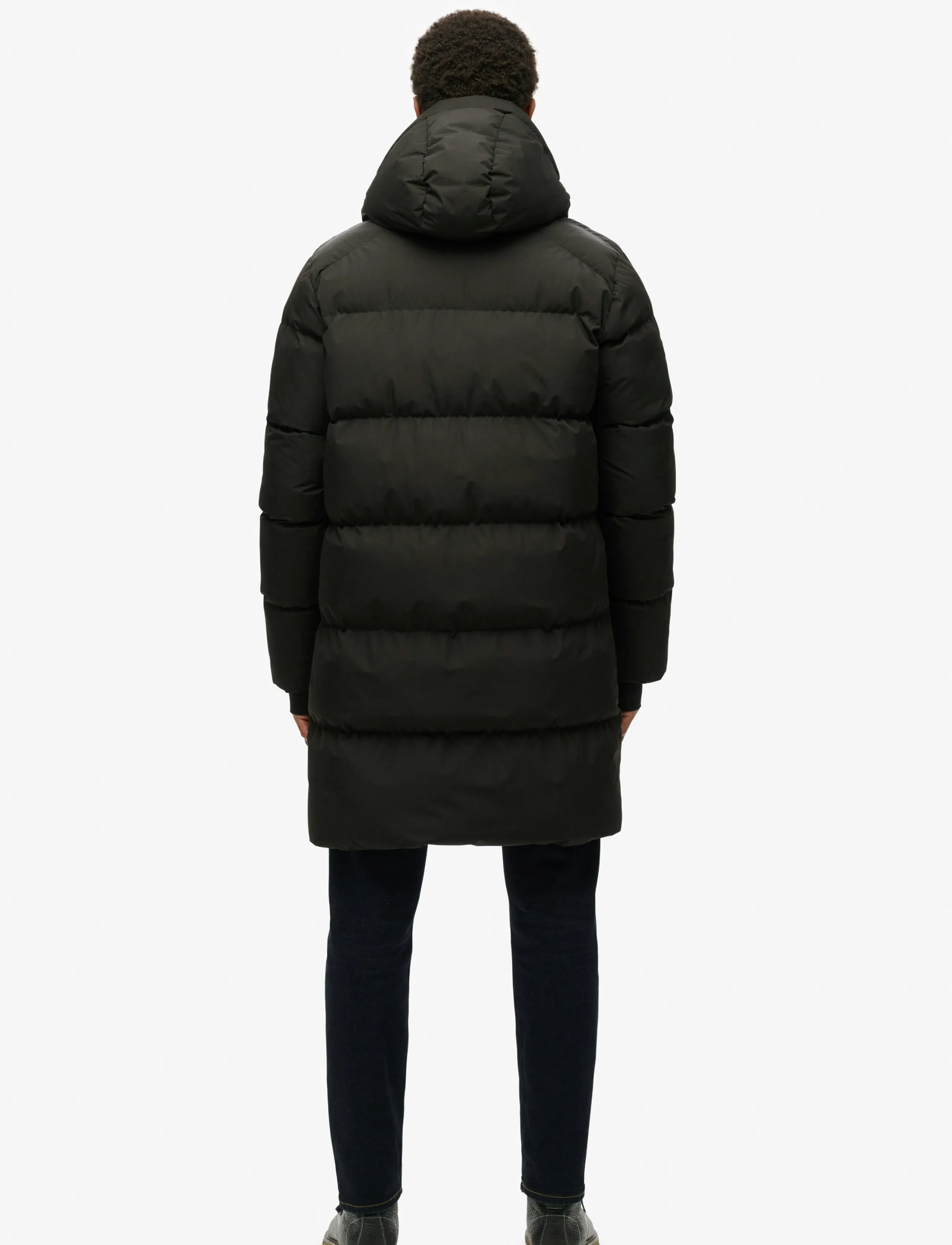 HOODED SPORTS PUFFER MID JKT 10