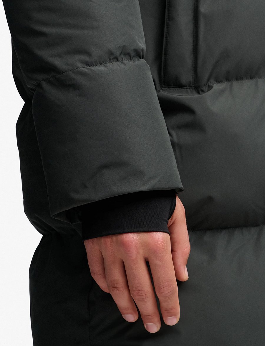 Superdry - HOODED SPORTS PUFFER MID JKT - winterjacken - hiking khaki - 5