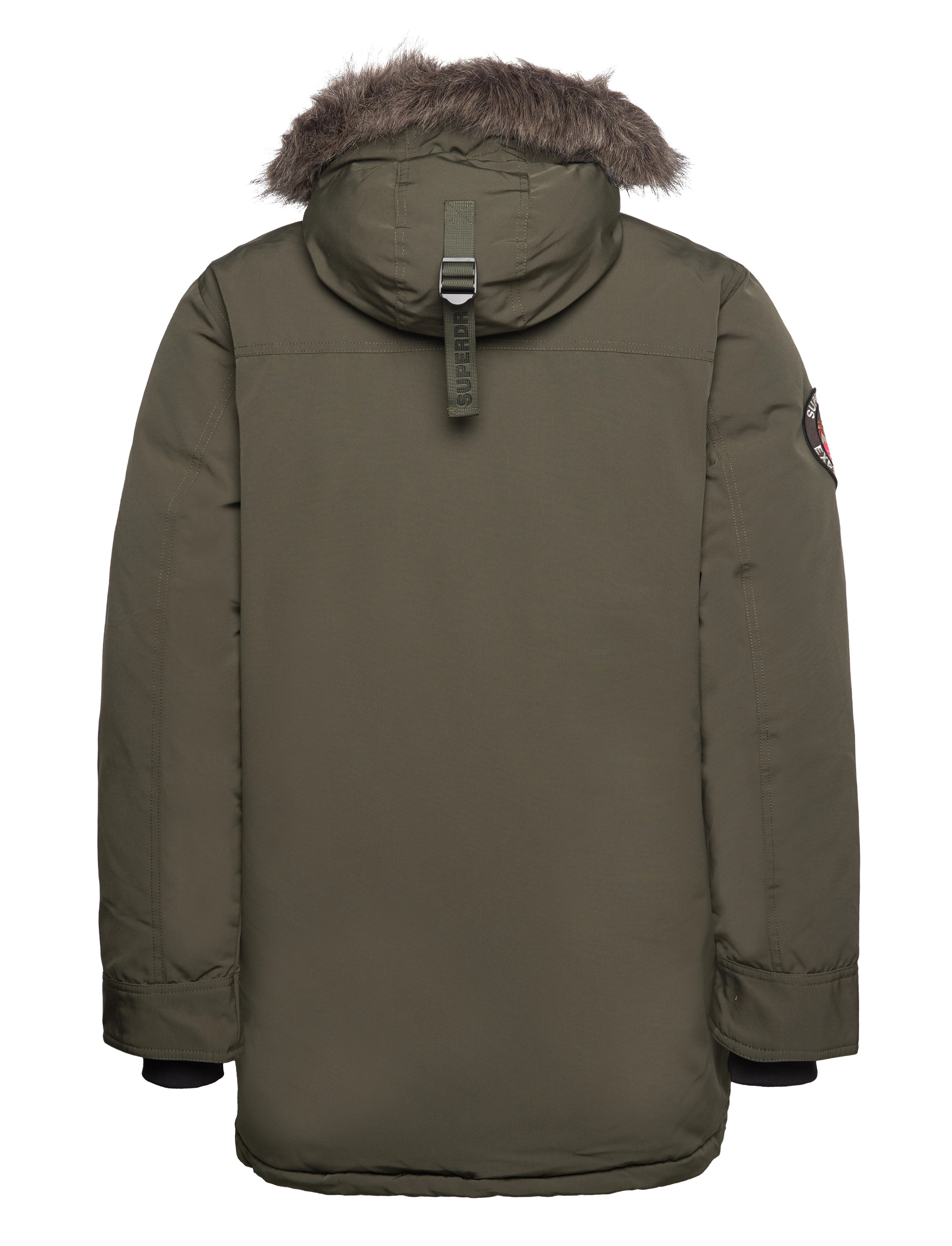 Superdry - EVEREST FAUX FUR PARKA JACKET - parkas - army khaki green - 2